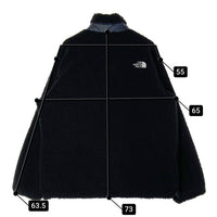 THE NORTH FACE ザノースフェイス NJ4FP56A PLAY GREEN RVS FLEECE ANORAK リバーシブル ボアフリース アノラック ブラック sizeXL 瑞穂店