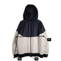 NIKE ナイキ NSW ウィンドランナー リバーシブル ジップアップジャケット 中綿 ブラック ホワイト DB5084-010 Size XXL 福生店