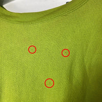 Champion チャンピオン 刺繍タグ USA製 リバースウィーブ スウェットトレーナー 蛍光イエロー sizeL 瑞穂店