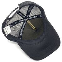 Chrome Hearts クロムハーツ MULTI COLOR CEMETERY CROSS TRUCKER CAP マルチカラー セメタリークロス トラッカーキャップ ブラック 福生店