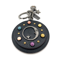 COACH コーチ Kiko Mizuhara 水原希子 レザーキーホルダー ブラック 瑞穂店