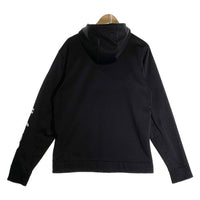 THE NORTH FACE ノースフェイス ボックスロゴアームプリント ジップアップパーカー ブラック ポリエステル NF0A3RUKKY4 Size L 福生店