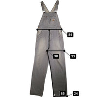 Schott ショット ヒッコリー ストライプ オーバーオール ホワイト 3106003 Size 32 福生店