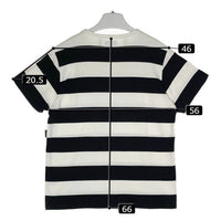 agnes b. homme アニエスベー オム 8807J019 太ボーダーTシャツ ブラック size3 瑞穂店