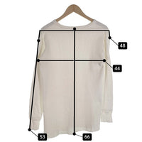 80's~ Sears シアーズ サーマルカットソー 長袖 ホワイト Size XL 福生店