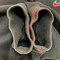 NIKE ナイキ 刺繍ロゴ ハーフジップ スウェット トレーナー ブラック sizeM 瑞穂店