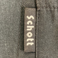 Schott ショット STAY GOLD 刺繍 半袖シャツ ブラック sizeM 瑞穂店