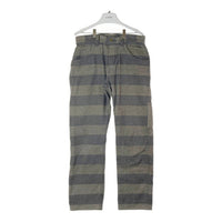 WEST RIDE ウエストライド CYCLETOGS ボーダー パンツ グレー×ライトグレー size32 瑞穂店