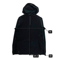 lululemon ルルレモン ナイロンジップパーカー ブラック sizeXL 瑞穂店