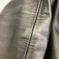 Lewis Leather ルイスレザー 391T Lightning ライトニング タイトフィット 裏地タータン ダブル ライダースジャケット ブラック size42 瑞穂店