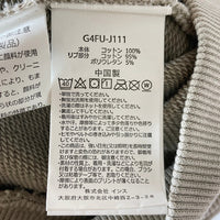 GRAMICCI グラミチ g4fu-j111 MOUNTAINEERING HOODED SWEATSHIRT マウンテニアリングフーディースウェットシャツ オートミール sizeL 瑞穂店
