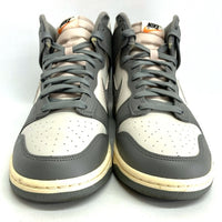 NIKE ナイキ DM0582-001 Dunk High Retro SE Vintage Light Bone and Tumbled Grey ダンク ハイ レトロ SE ヴィンテージ スニーカー グレー size28cm 瑞穂店