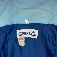 GERRY ジェリー 80's USA製 カラーブロック ブルゾン ブルー sizeS 瑞穂店