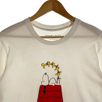 COACH コーチ 21SS PEANUTS ピーナッツ スヌーピー プリントTシャツ ホワイト Size M 福生店