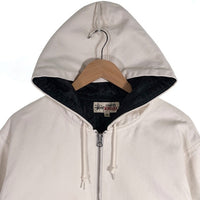 STUSSY ステューシー INSULATED CANVAS WORK JACKET キャンバス ワーク ジャケット ナチュラル Size M 福生店