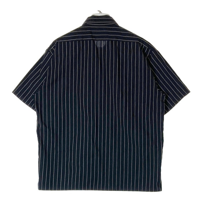 Schott Bros. Perfecto ワークシャツ L 黒 ストライプ セール】Schott/ショット/STRIPE WORK SHIRT/ストライプワーク