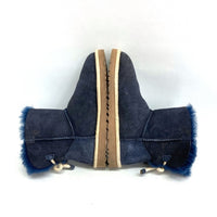 UGG アグ 1006493 W SELENE セリーヌ ショート ムートンブーツ ネイビーsize25cm 瑞穂店