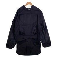 PLUSH コットンリップストップ ジップアップジャケット ミリタリー ハンティング ブラック 結 Yui Size JUMBO 福生店