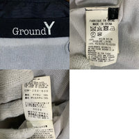 Ground Y グラウンドワイ ヨウジヤマモト バックプリント ナイロン コーチジャケット ブラック GW-J52-600 Size 3 福生店