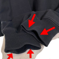 WILLY CHAVARRIA ウィリーチャバリア カンガルーポケット ロングスリーブカットソー フェードブラック Size M 福生店