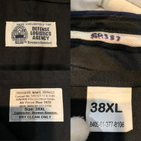 U.S.AIR FORCE 米空軍 オフィサートラウザーパンツ スラックス エアフォースブルー 8405-01-377-8108 17年会計 Size 38XL 福生店