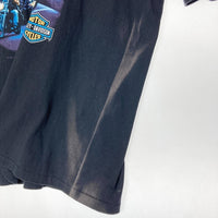 Harley-Davidson ハーレーダビッドソン USA製 シングルステッチ 1991年コピーライト LEGENDS LIVE WHERE LEGENDS ROAM ウルフ バックプリント無し Tシャツ ブラック sizeXL 瑞穂店