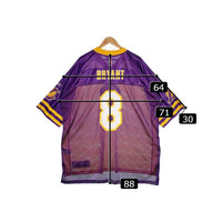 Reebok リーボック L.A LAKERS KOBE レイカーズ コービー アメフトシャツ メッシュ Size 2XL 福生店