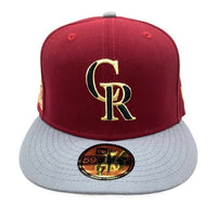 NEW ERA ニューエラ 59FIFTY クーパーズタウン コロラド・ロッキーズ 1998 ALL STAR GAME キャップ ボルドー size7 1/4 瑞穂店