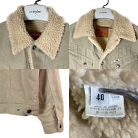 STORMY BLUE ストーミーブルー ナイロンツイル ランチジャケット 427B ベージュ size40 瑞穂店