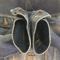 Lee リー LS1030 101 STORM RIDER 裏ブランケット 襟コーデュロイ デニム トラッカージャケット Gジャン インディゴ sizeL 瑞穂店