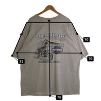 00's~ Harley-Davidson ハーレーダビッドソン イーグル JOE CARSON プリントTシャツ グレー Size 3XL 福生店