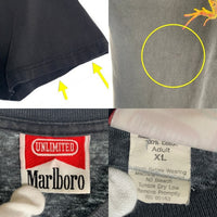 90's Marlboro Lizard リザード 半袖 Tシャツ ブラック Size XL 福生店
