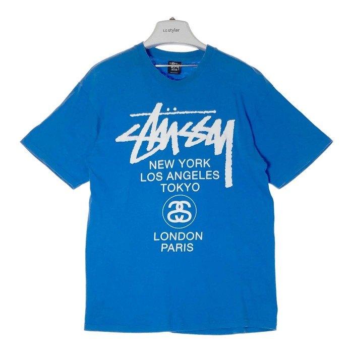 在庫限り sizeM 【人気デザイン】ステューシー STUSSY STUSSY ワールド