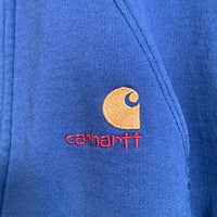80's CARHARTT カーハート サーマル ジップ フーディー パーカー ネイビー Size XL 福生店