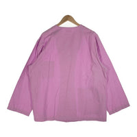 Marvine Pontiak マービンポンティアック ノーカラー コットン ジャケット ピンク 薄手 MPSM-2202S Size ONE SIZE 福生店