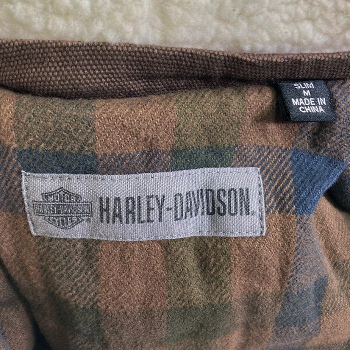 HARLEY-DAVIDSON ハーレーダビッドソン フードワークジャケット ブラウン Size M 瑞穂店
