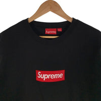 SUPREME シュプリーム 22AW Box Logo Crewneck ボックスロゴ クルーネック スウェットトレーナー ブラック Size L 福生店