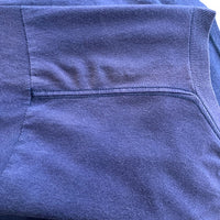 00's NYPD ニューヨーク市警察 刺繡ワッペン クルーネックTシャツ ネイビー DELTA Size L 福生店