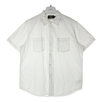 RRL ダブルアールエル オックスフォード 両ポケット 半袖シャツ ホワイト sizeL 瑞穂店