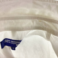 JUNYA WATANABE COMME des GARCONS MAN ジュンヤワタナベ コムデギャルソンマン WE-B007 AD2019 ペイズリー パッチワーク 半袖シャツ ホワイト sizeXS★襟お汚れ 瑞穂店