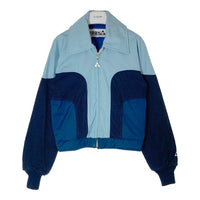 GERRY ジェリー 80's USA製 カラーブロック ブルゾン ブルー sizeS 瑞穂店