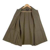 BEAMS+ ビームスプラス ヘリンボーン ツイル ミリタリーチョアジャケット カバーオール オリーブ 38-18-0158-791 Size L 福生店