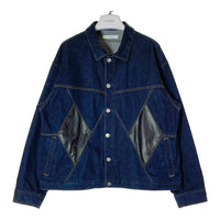 Jieda ジエダ STUDIOUS別注 PATCH DENIM JACKET パッチ デニム ジャケット インディゴ size2 瑞穂店