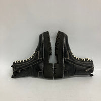 ELVIO ZANON エルビオザノン レースアップブーツ ブラック size35 瑞穂店