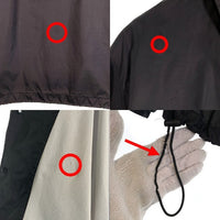 Ground Y グラウンドワイ ヨウジヤマモト バックプリント ナイロン コーチジャケット ブラック GW-J52-600 Size 3 福生店