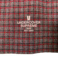 SUPREME シュプリーム 23SS UNDERCOVER アンダーカバー S/S Flannel Shirt ショートスリーブフランネルシャツ グレーチェック Size M 福生店