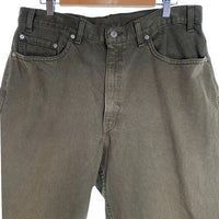 90's Levi's リーバイス 550 テーパードデニムパンツ カーキ USA製 00550-0649 Size 38×30 福生店