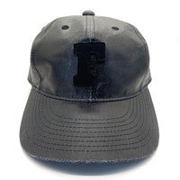 FULLCOUNT フルカウント 24AW F PATCH 6PANEL COATED DENIM BASEBALL CAP Fパッチ 6パネル デニム ベースボールキャップ ブラック 福生店