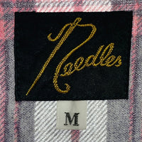 Needles ニードルス BG169 チェック柄 ネルシャツ 長袖シャツ レッド sizeM 瑞穂店