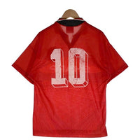 90's UMBRO アンブロ MANCHESTER UNITED マンチェスターユナイテッド ゲームシャツ ユニフォーム SHARP レッド Size M 福生店